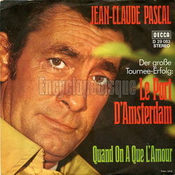 [Pochette de Le port d’Amsterdam (Jean-Claude PASCAL)]