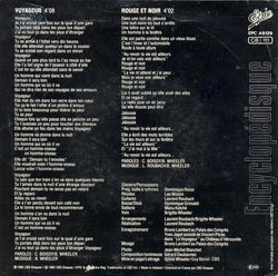 [Pochette de Voyageur (Brigitte WHEELER) - verso]