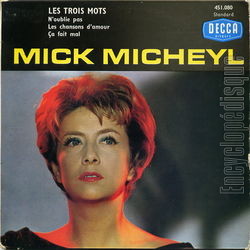 [Pochette de Les trois mots (Mick MICHEYL)]