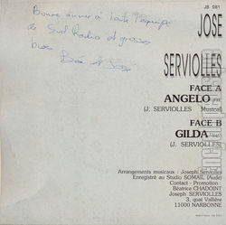 [Pochette de Angelo (Jos SERVIOLLES) - verso]