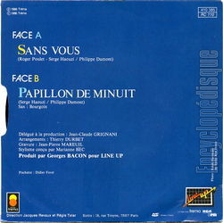 [Pochette de Sans vous (Lou KONY) - verso]