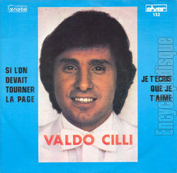 [Pochette de Si l’on devait tourner la page (Valdo CILLI)]