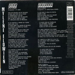 [Pochette de Kids (Mylne ELOWIEN) - verso]