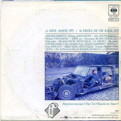 [Pochette de Mise amor (Philippe PANCHIONE) - verso]
