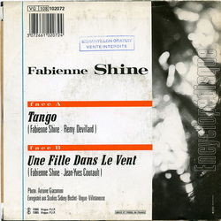 [Pochette de Tango (Fabienne SHINE) - verso]