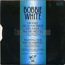 [Pochette de On fait ce qu’on peut (Bobbie WHITE) - verso]