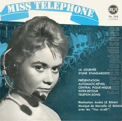 [Pochette de Miss Tlphone - La journe d’une standardiste (Les VOX ARELLI)]