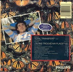 [Pochette de Total transfert (Jean-Baptiste QUENIN) - verso]