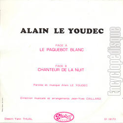 [Pochette de Le paquebot blanc (Alain LE YOUDEC) - verso]