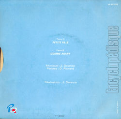 [Pochette de Petite fille (Daniel RICHARD) - verso]