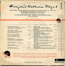[Pochette de Bonjour Kathrin - Folge 1 (COMPILATION) - verso]
