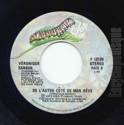 [Pochette de Une nuit sur ton paule (Vronique SANSON) - verso]