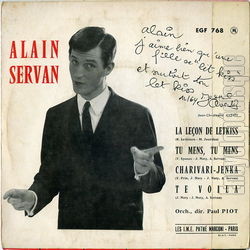 [Pochette de Letkiss (Alain SERVAN) - verso]
