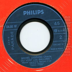 [Pochette de Paris violon (Michel LEGRAND) - verso]