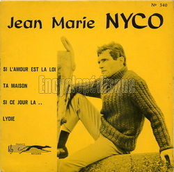 [Pochette de Si l’amour est la loi (Jean-Marie NYCO)]