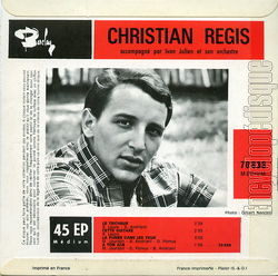 [Pochette de Le tricheur (Christian RGIS) - verso]