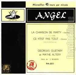[Pochette de La chanson de Marty (Georges GUTARY)]