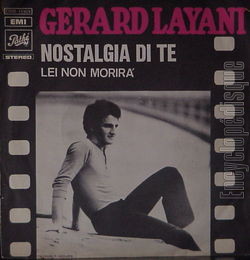 [Pochette de Nostalgia di te (Grard LAYANI)]