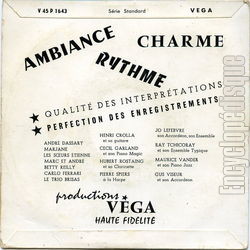 [Pochette de Slue foot (Les SOEURS TIENNE) - verso]