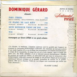 [Pochette de Pars (Tired) (Dominique GRARD) - verso]
