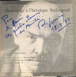 [Pochette de Hommage  l’hroque Stalingrad (Roger VARNAY) - verso]