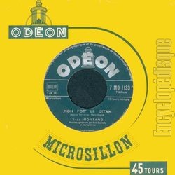 [Pochette de Mon pot’ le Gitan (Yves MONTAND)]