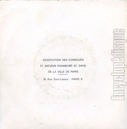 [Pochette de S.O.S. sang (Josyane LONZAC) - verso]