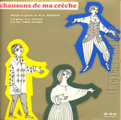 [Pochette de Chansons de ma crche (Marie-Claire PICHAUD) - verso]