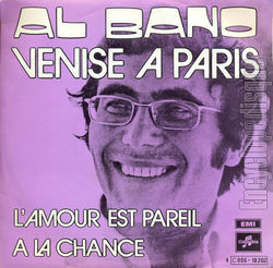 [Pochette de Al BANO "Venise  Paris" (Les FRANCOPHILES)]