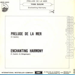 [Pochette de Prlude de la mer (Yvan GUILINI) - verso]