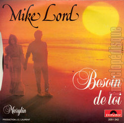 [Pochette de Besoin de toi (Mike LORD) - verso]