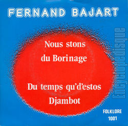 [Pochette de Nous stons du Borinage (Fernand BAJART)]