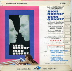 [Pochette de Mon amour mon amour (B.O.F. �&nbsp;Films&nbsp;�) - verso]