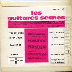 [Pochette de Sam et Jo (Les GUITARES SCHES) - verso]