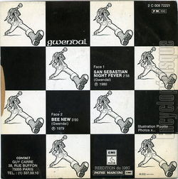 [Pochette de San Sebastian night fever (GWENDAL) - verso]