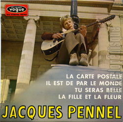 [Pochette de La carte postale (Jacky PENNEL)]