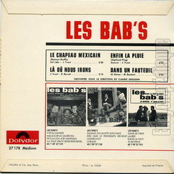 [Pochette de Le chapeau mexicain (Les BaB’S) - verso]