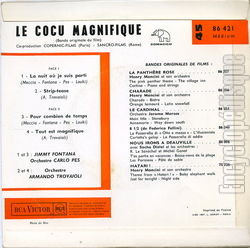 [Pochette de Le cocu magnifique (B.O.F.  Films ) - verso]