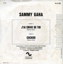 [Pochette de J’ai envie de toi (Little Sammy GAHA) - verso]