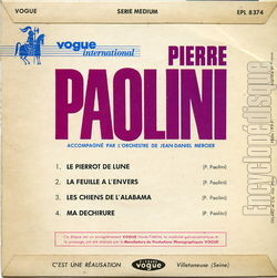 [Pochette de Les chiens de l’Alabama (Pierre PAOLINI) - verso]