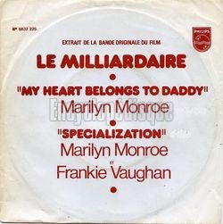 [Pochette de Le milliardaire (B.O.F.  Films )]