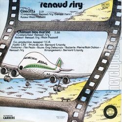 [Pochette de Cinecitta (Renaud SIRY) - verso]