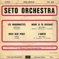 [Pochette de Les marionnettes (Roberto SETO) - verso]