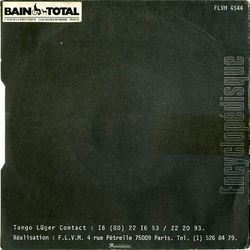 [Pochette de Meurtre  Casablanca (TANGO LGER) - verso]