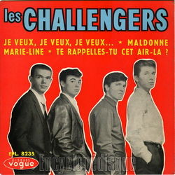 [Pochette de Je veux, je veux,je veux… (Les CHALLENGERS)]