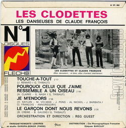 [Pochette de Touche  tout (Les CLODETTES) - verso]