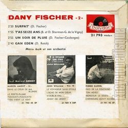 [Pochette de Surpat’ (Dany FISCHER) - verso]