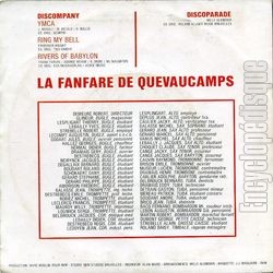 [Pochette de Discompany (FANFARE DE QUEVAUCAMPS) - verso]