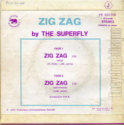 [Pochette de Zig zag (The SUPERFLY) - verso]