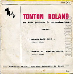 [Pochette de Grand papa cin (TONTON ROLAND) - verso]